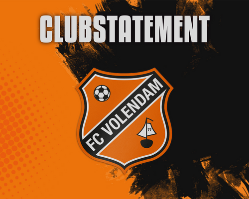 Statement: FC Volendam neemt afstand van actie rond zwartepietendiscussie