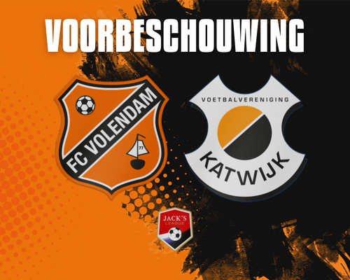 Jong FC Volendam ontvangt Katwijk in laatste duel van 2022