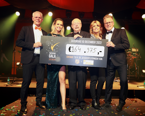 Topsportgala Volendam levert mooi bedrag op voor jeugdopleiding FC Volendam