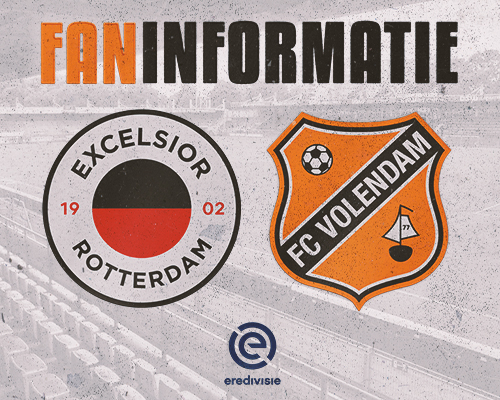 Alle faninformatie voor Excelsior-uit