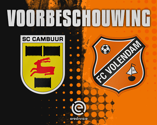 Cambuur-uit vruchtbare grond laatste jaren voor FC Volendam