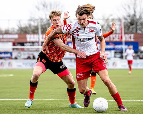 Jong FC Volendam geeft niet thuis in Werkendam