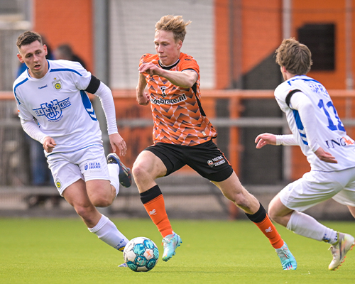 Jong FC Volendam geeft riante voorsprong weg in slotfase