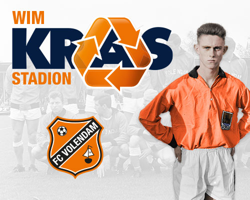 Wim Kras Stadion; FC Volendam doopt stadionnaam eenmalig om