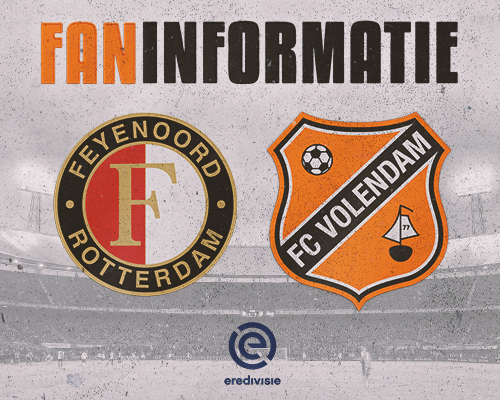 Faninformatie uitduel tegen Feyenoord