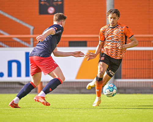 Jong FC Volendam vergeet te scoren tegen taai Noordwijk