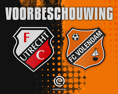 FC Volendam hervat competitie met uitduel bij zoekend FC Utrecht