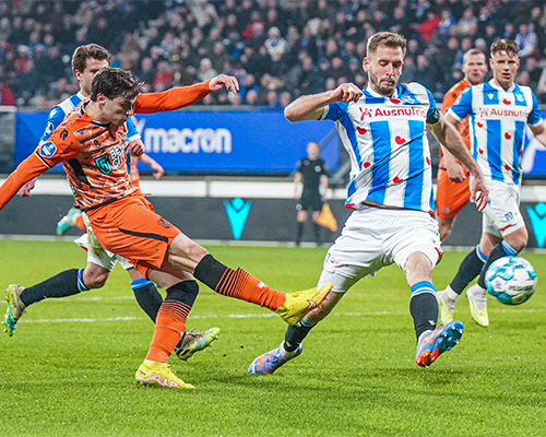 FC Volendam moet punten aan sc Heerenveen laten