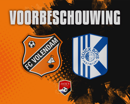 Jong FC Volendam ontvangt Volendams getint Quick Boys