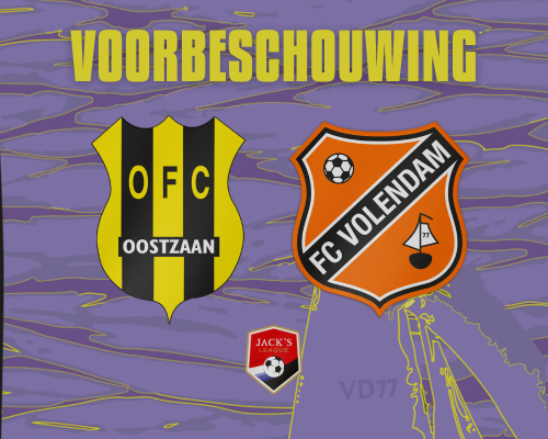 Degradatie-clash tussen Jong FC Volendam en OFC op de agenda