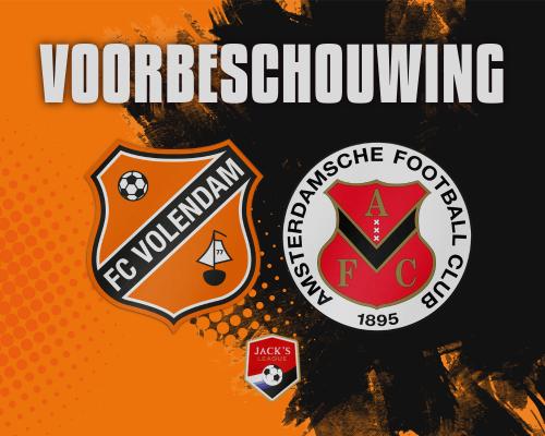 Jong FC Volendam ontvangt titelkandidaat AFC