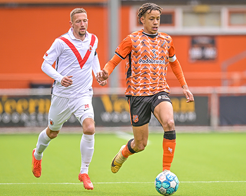 Strijdlustig Jong FC Volendam niet de baas in Kras Stadion