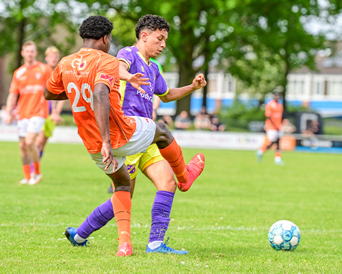 Tweede Divisie-doek valt nu wél voor Jong FC Volendam; gelijkspel in Tiel