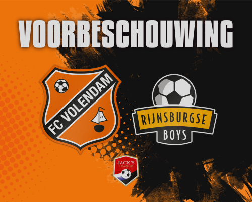 Jong FC Volendam ontvangt titelkandidaat Rijnsburgse Boys tijdens laatste thuiswedstrijd