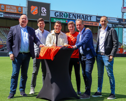 Robey en FC Volendam verlengen succesvolle samenwerking met drie jaar