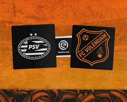 FC Volendam treft PSV in bloedvorm