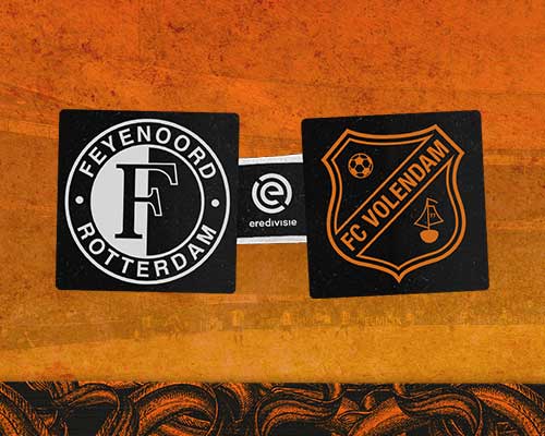 Doordeweekse wedstrijd tegen landskampioen Feyenoord volgende Volendamse uitdaging