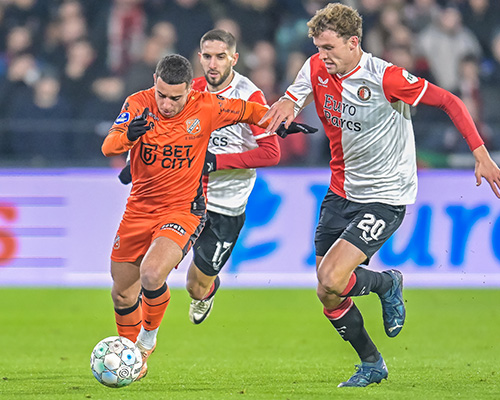 FC Volendam moet in extremis buigen voor Feyenoord