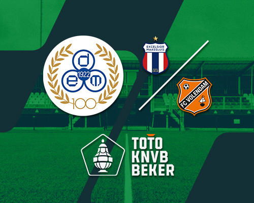 R.K.V.V. DEM mogelijke tegenstander FC Volendam in 2e ronde TOTO KNVB Beker