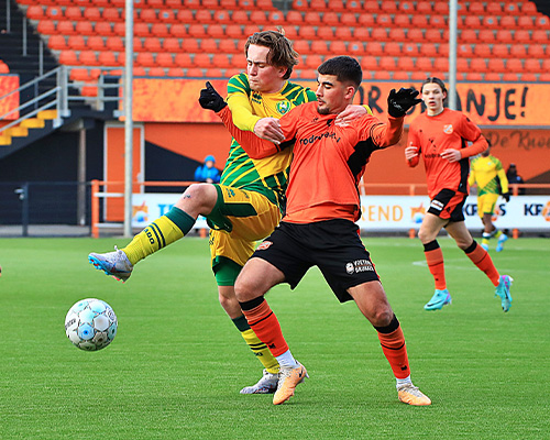 Jong FC Volendam beleeft nare seizoensopener