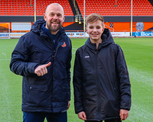 Voetbal Volendam Challengetraject: Voetballer Coen en trainer Gert op hoger niveau uitgedaagd