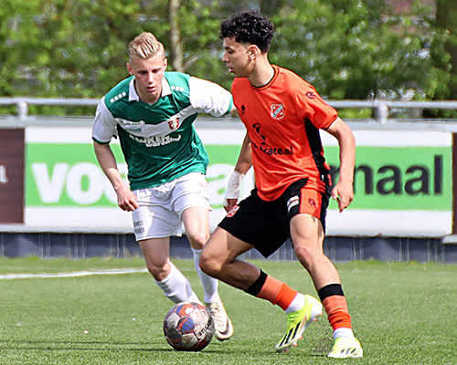 Jong FC Volendam met ruime cijfers langs FC Dordrecht O21