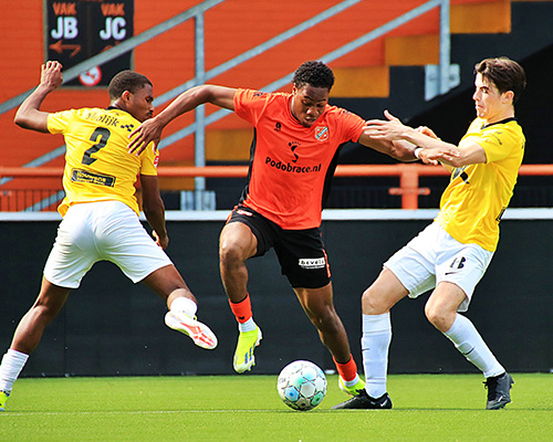 Promotiedroom Jong FC Volendam in duigen na nederlaag tegen NAC Breda O21