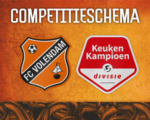 Schema definitief: eerste thuisduel tegen FC Emmen, afsluiten op bezoek bij FC Dordrecht