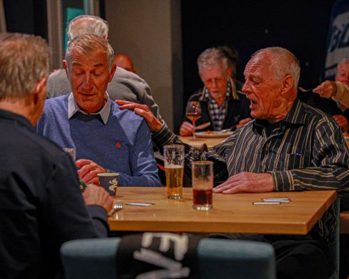 39 oud-FC Volendam-spelers bekijken duel tegen FC Den Bosch in BD-Lounge