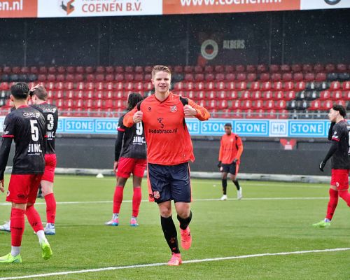 Jong FC Volendam loopt op doelsaldo promotie mis