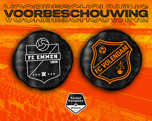 FC Volendam wacht volgende opgave: FC Emmen-uit