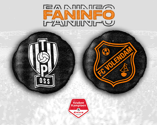 Faninformatie voor TOP Oss-uit op vrijdag 7 maart