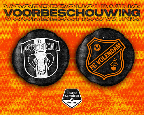 FC Volendam sluit afscheidstournee KKD af in Dordrecht