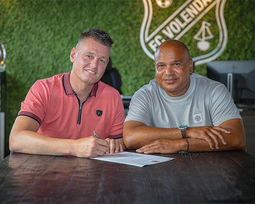 Michael Dingsdag en FC Volendam langer met elkaar door