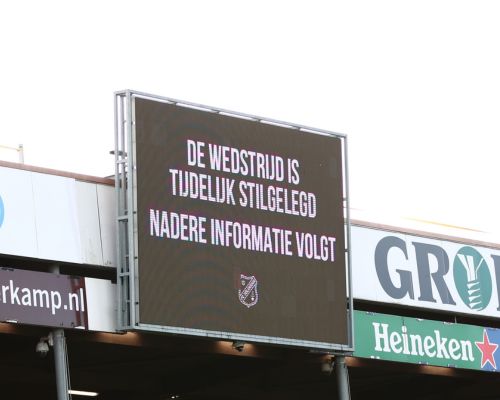 Sancties na wanordelijkheden rondom thuisduel tegen Excelsior