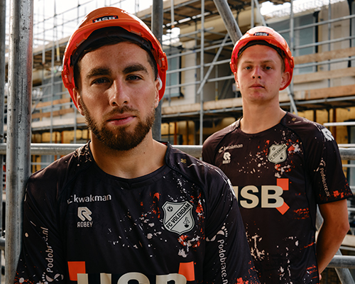 De bouw is wauw: FC Volendam presenteert het nieuwe uittenue