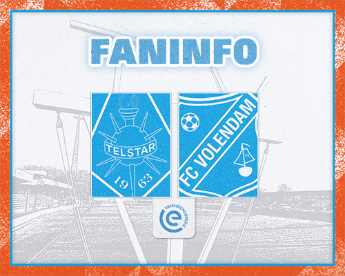 Faninformatie voor Telstar-uit op zaterdag 23 augustus