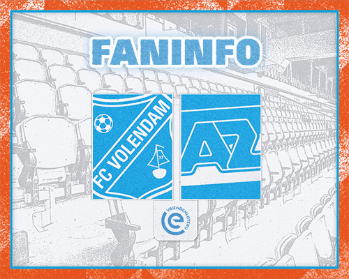 Faninformatie voor Noord-Hollandse derby tegen AZ