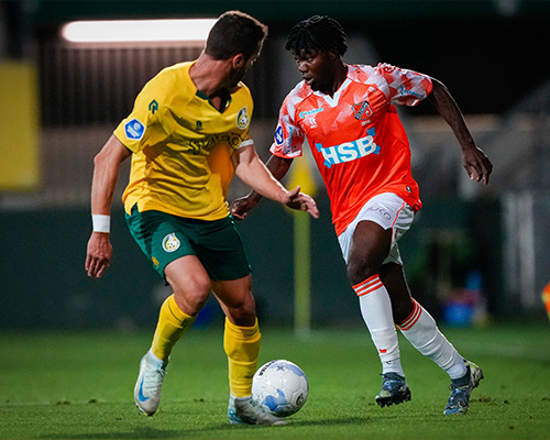 FC Volendam verliest nipt in Sittard