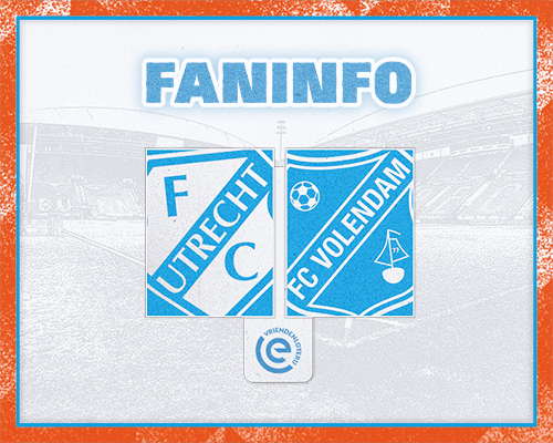 Faninformatie voor FC Utrecht-uit op zaterdag 18 oktober