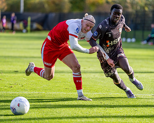 Nipte oefennederlaag voor FC Volendam bij FC Utrecht