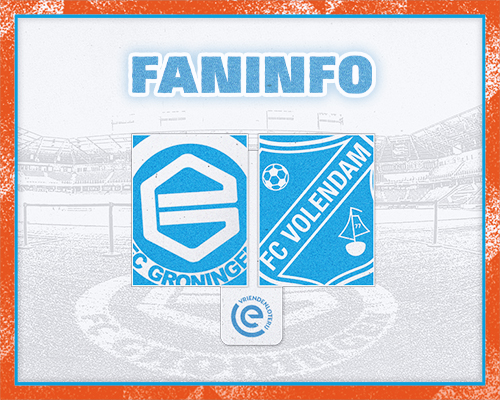 Faninformatie voor FC Groningen-uit op zaterdag 13 december
