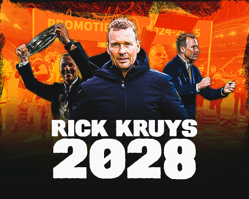 Rick Kruys zet Volendamse missie voort en tekent twee jaar bij