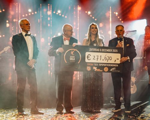 Topsportgala levert wederom prachtig bedrag op: deel naar FC Volendam
