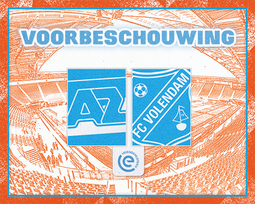 FC Volendam trapt kalenderjaar af op bezoek bij AZ