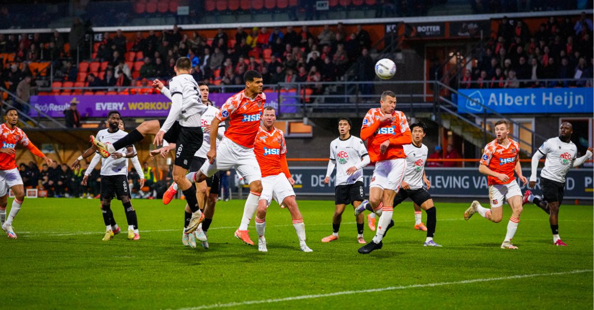 Nieuwe datum voor competitiewedstrijd tegen N.E.C. Nijmegen