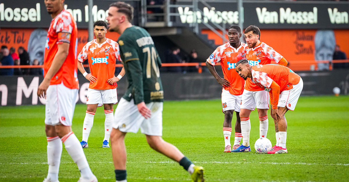 Eerste thuisnederlaag van 2026 tegen Fortuna Sittard