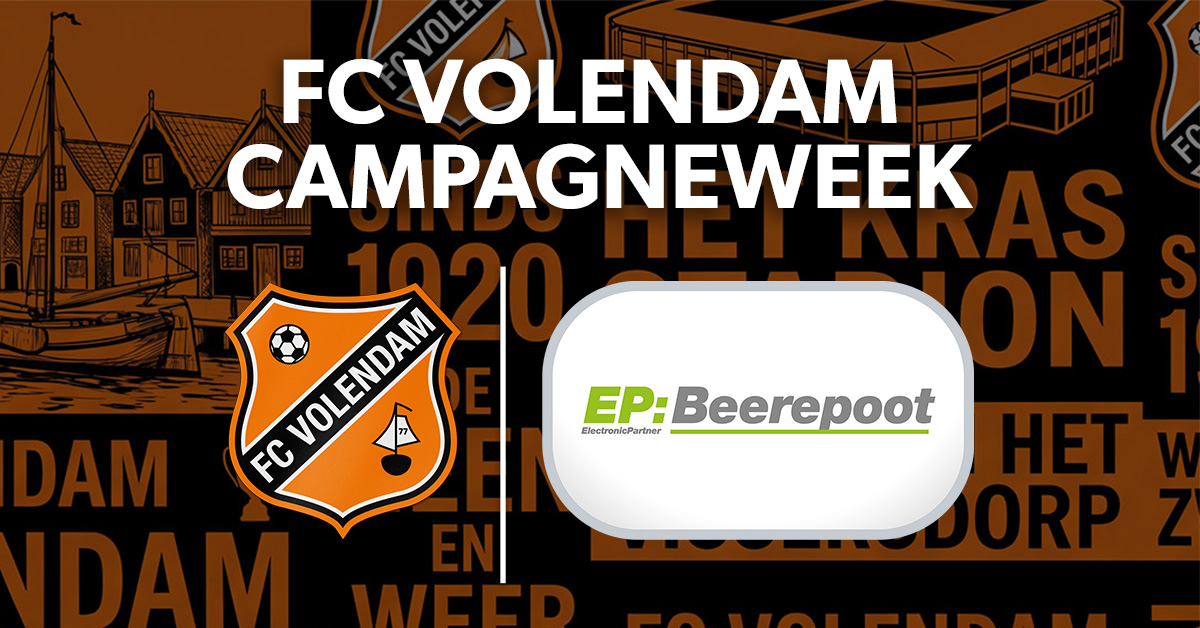 De FC Volendam-campagneweek: maak kans op een 65-inch 4K Ultra Smart HD TV
