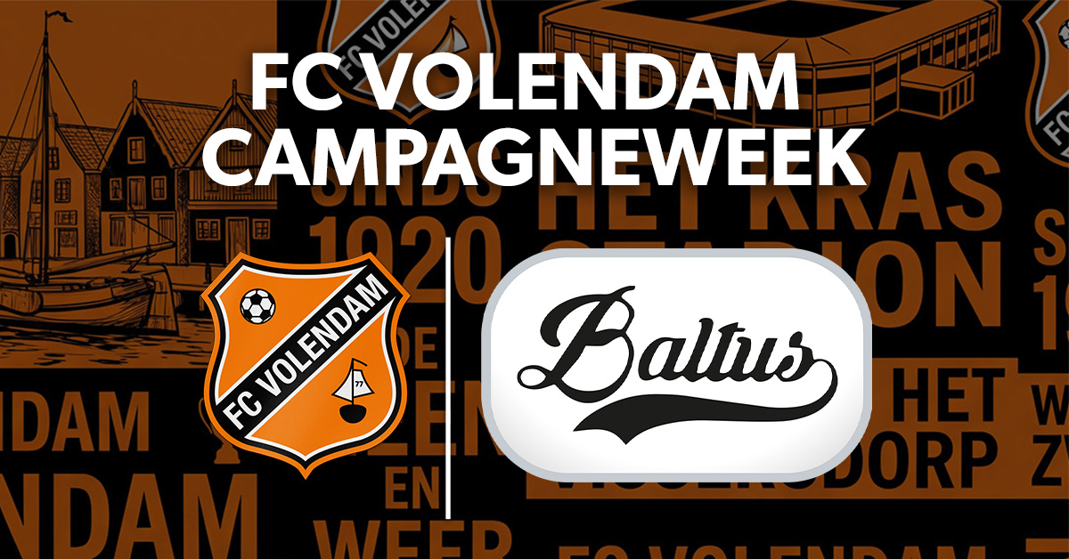 De FC Volendam-campagneweek: maak kans op een jaar lang gratis pizzastokken van Baltus