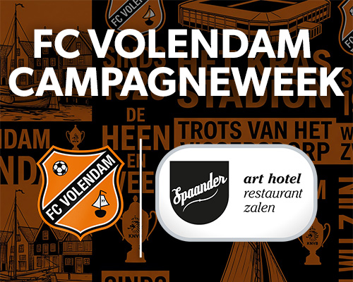 De FC Volendam-campagneweek: win een overnachting in Hotel Spaander